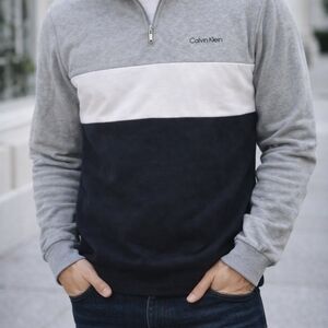 Calvin Klein Men’s Color Block Pullover